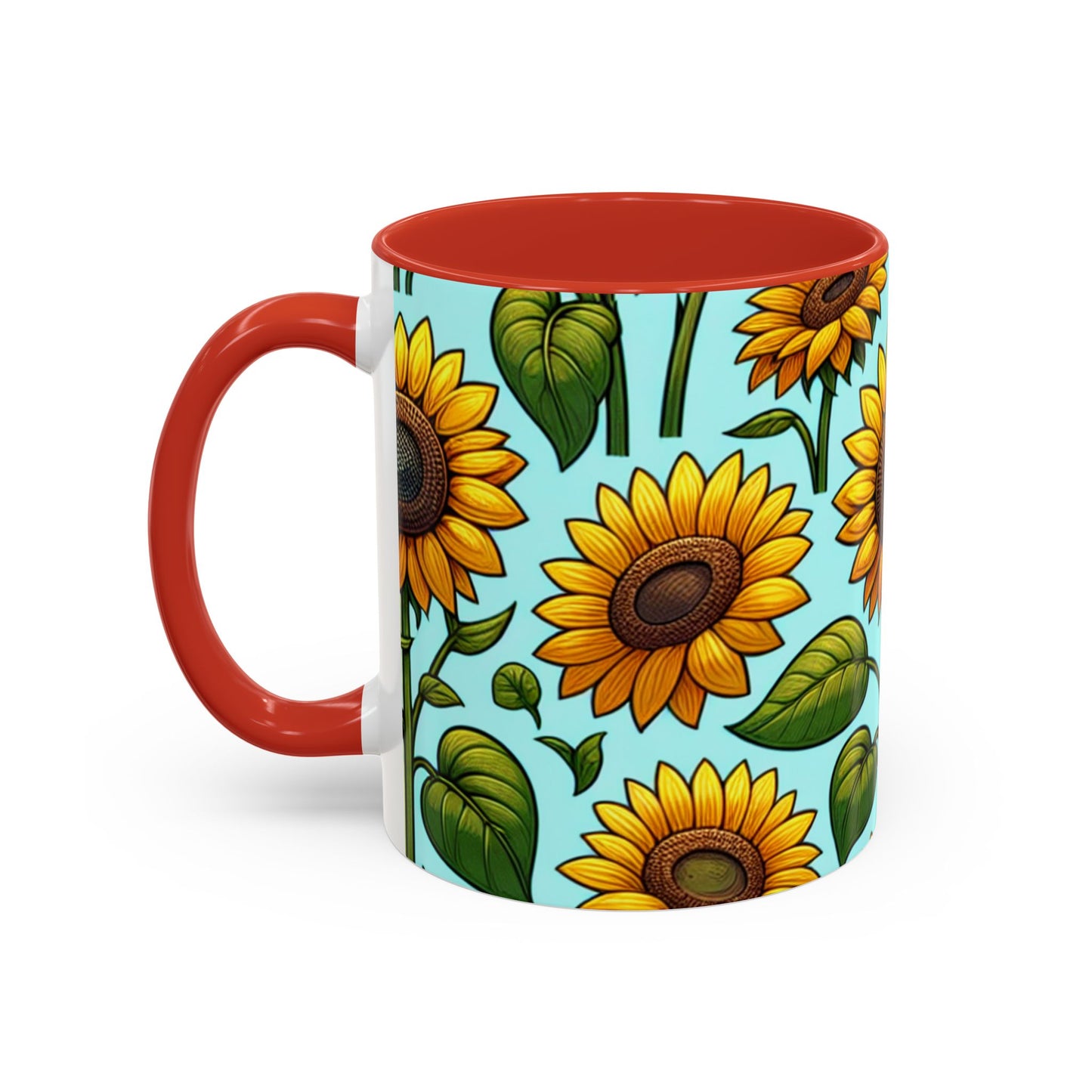 Sunny Meadow Sunflower Bloom - Mugs