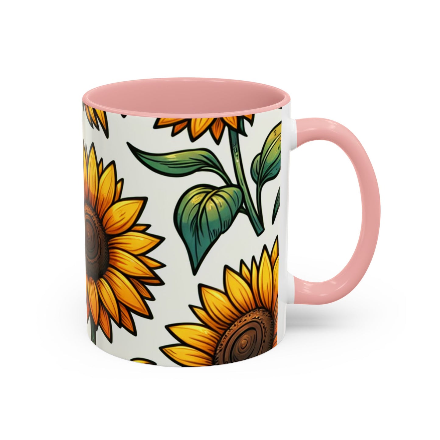Summer Solstice Sunflower Bloom - Mugs