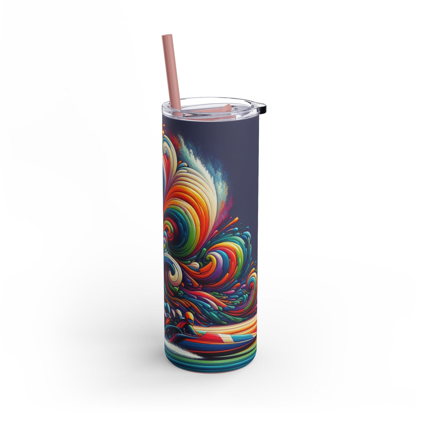 Dynamic Waves of Color - Tumblers