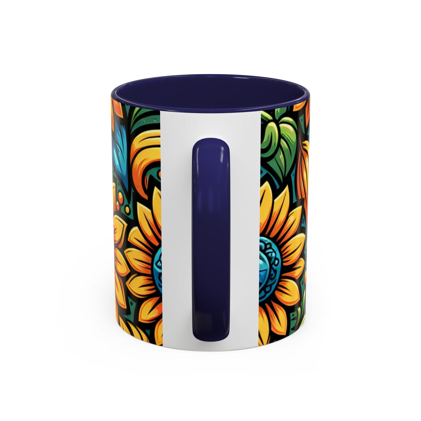 Enchanted Sunflower Mosaic - Mugs
