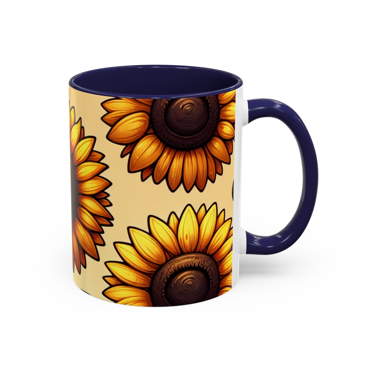 Golden Helianthus Array - Mugs