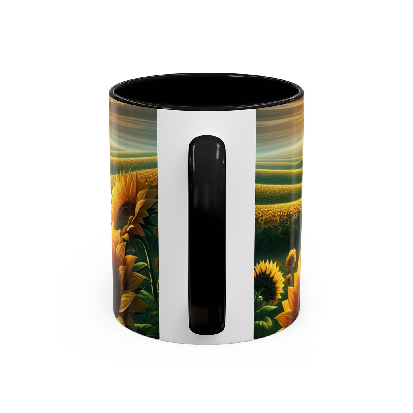Sunset Sunflower Serenade - Mugs