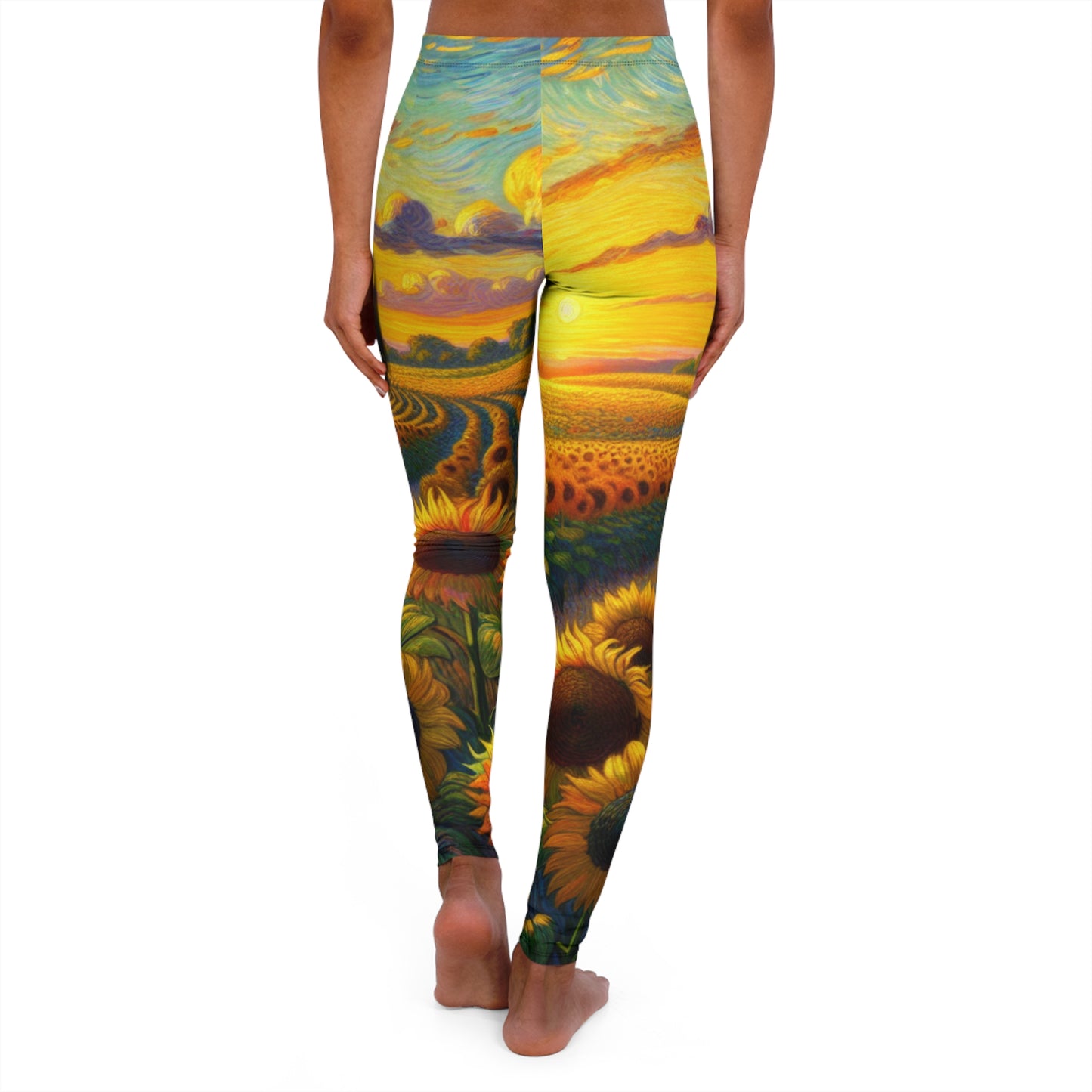 Amber Sundown Symphony - Leggings