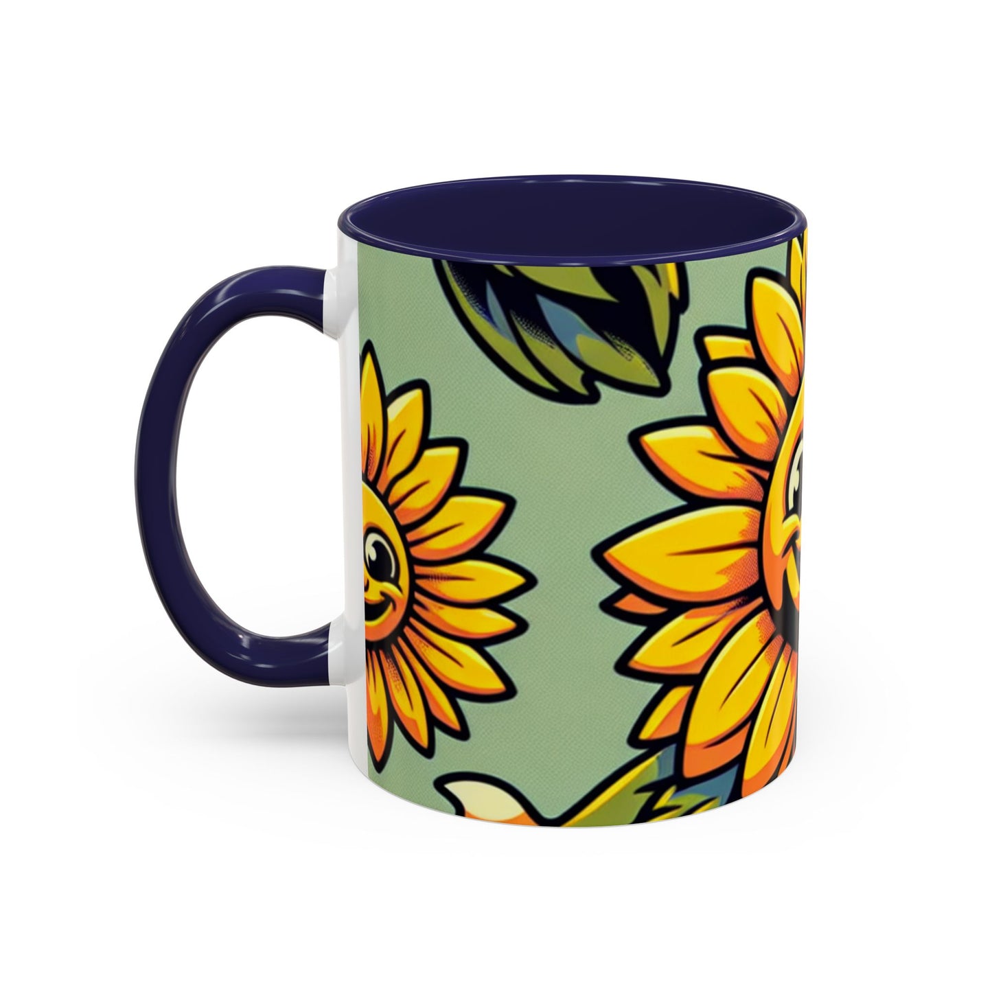 Sunny Smiles Floral Tapestry - Mugs