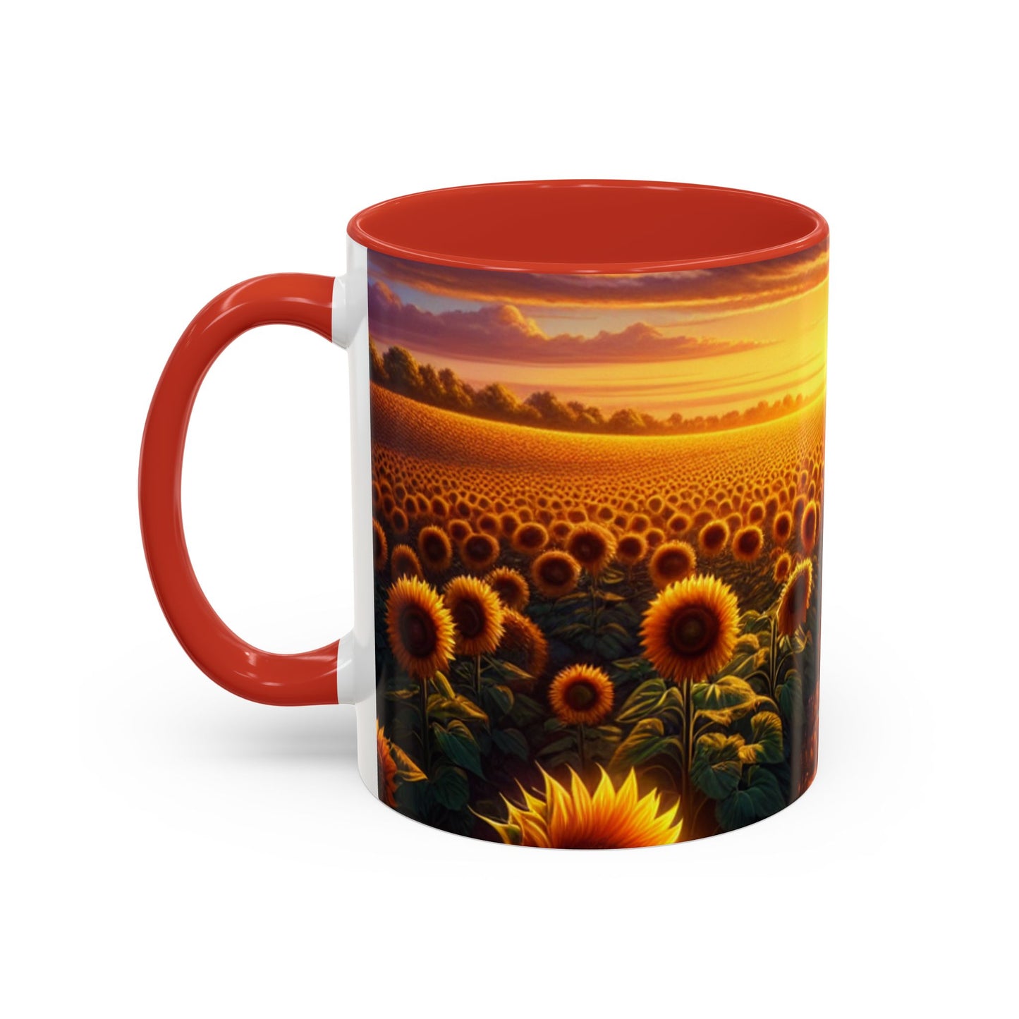 Golden Horizon Sunflower Bliss - Mugs