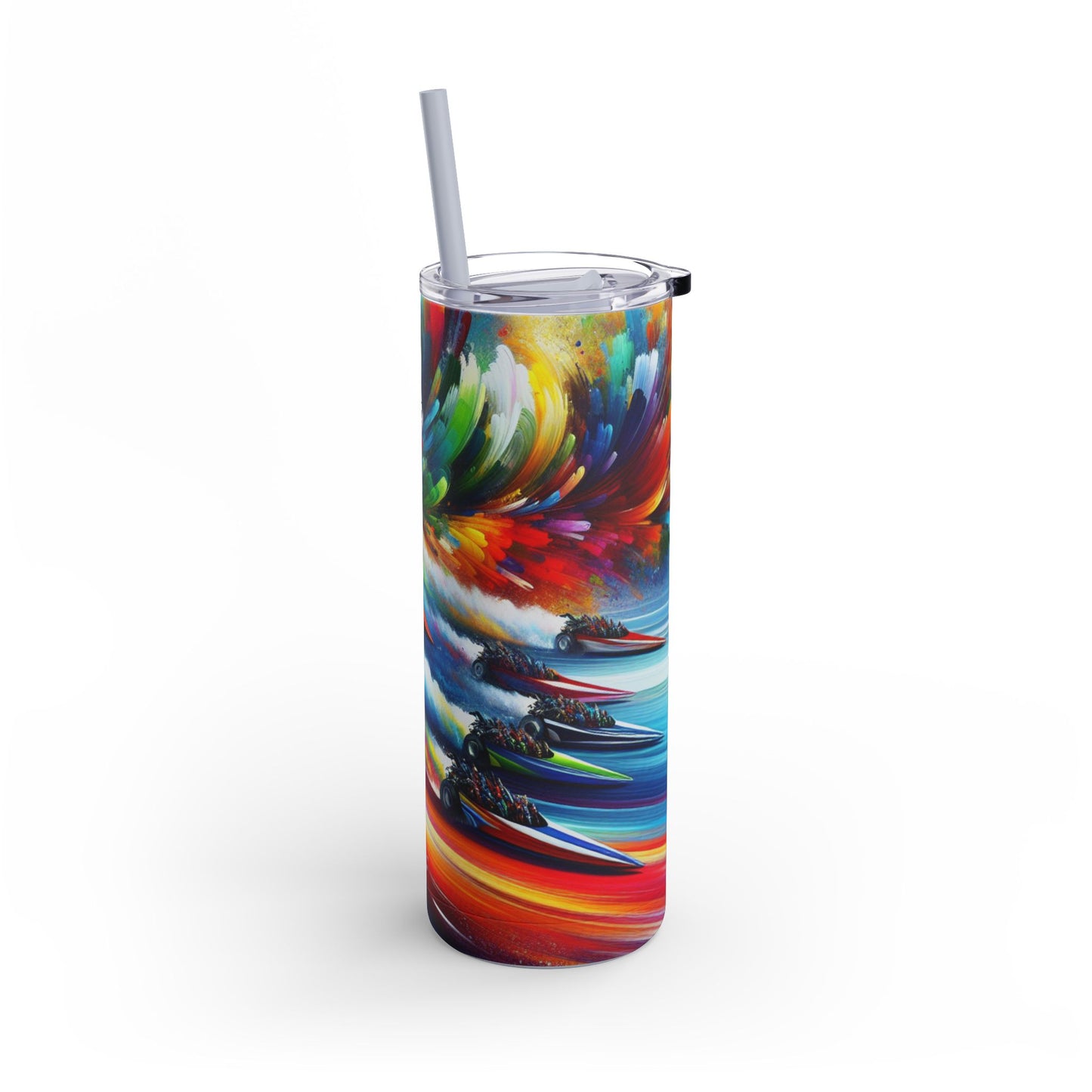 Racing Waves of Color - Tumblers