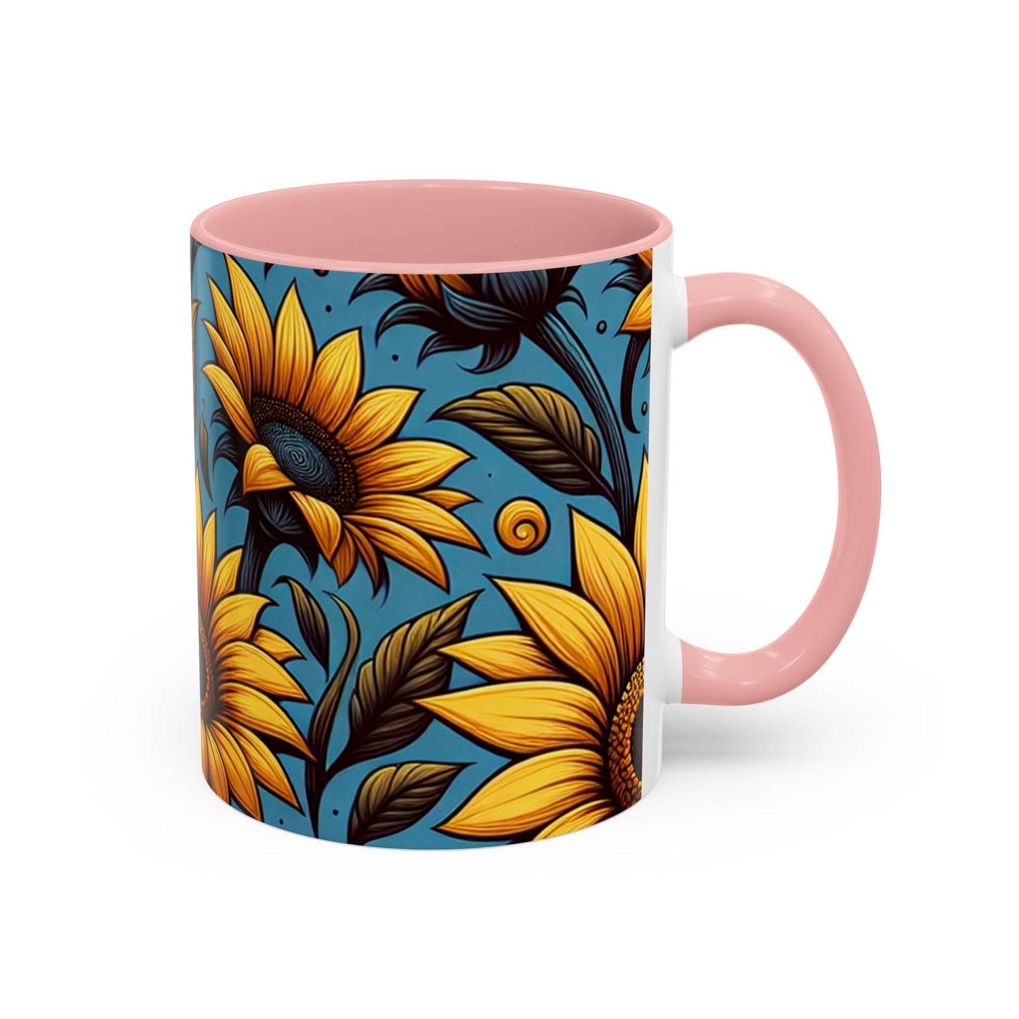 Midnight Sunflower Majesty - Mugs