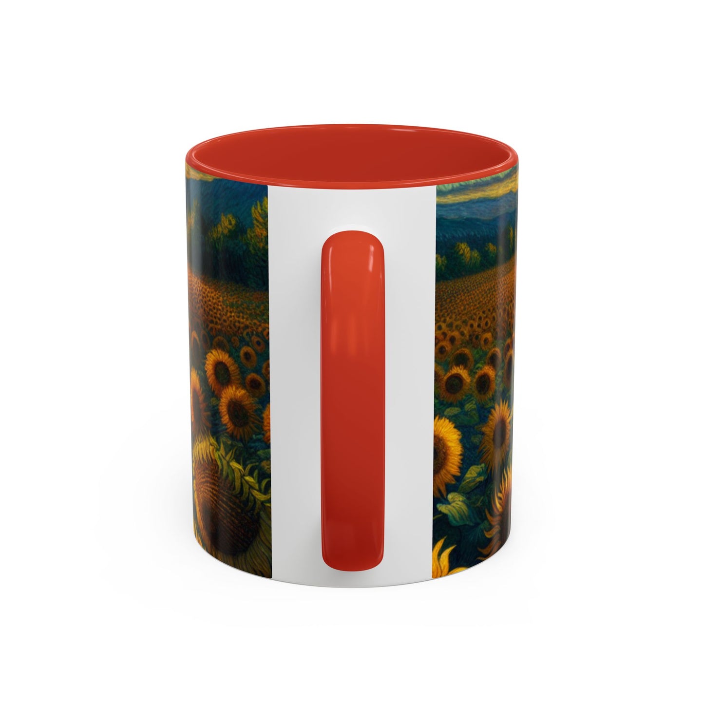 Sunset Sonata Sunflower Field - Mugs