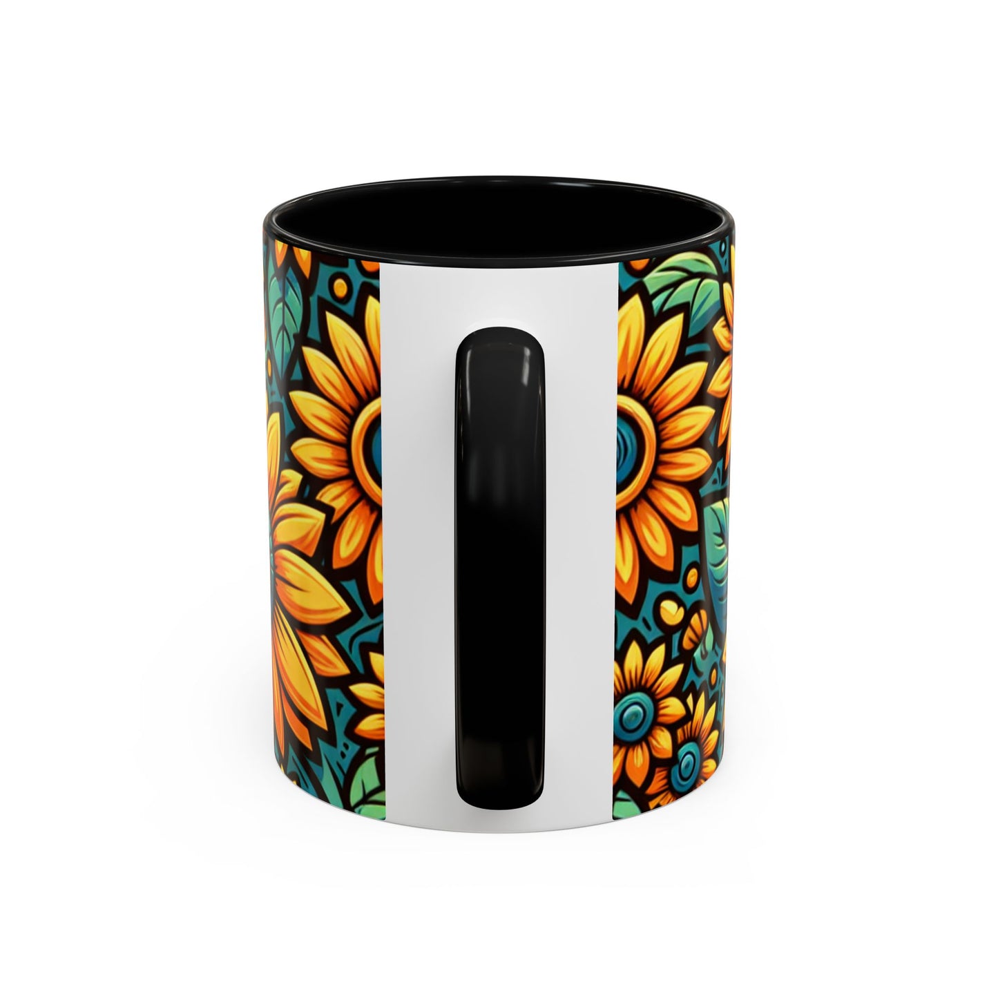 Azure Autumn Sunflower Medley - Mugs
