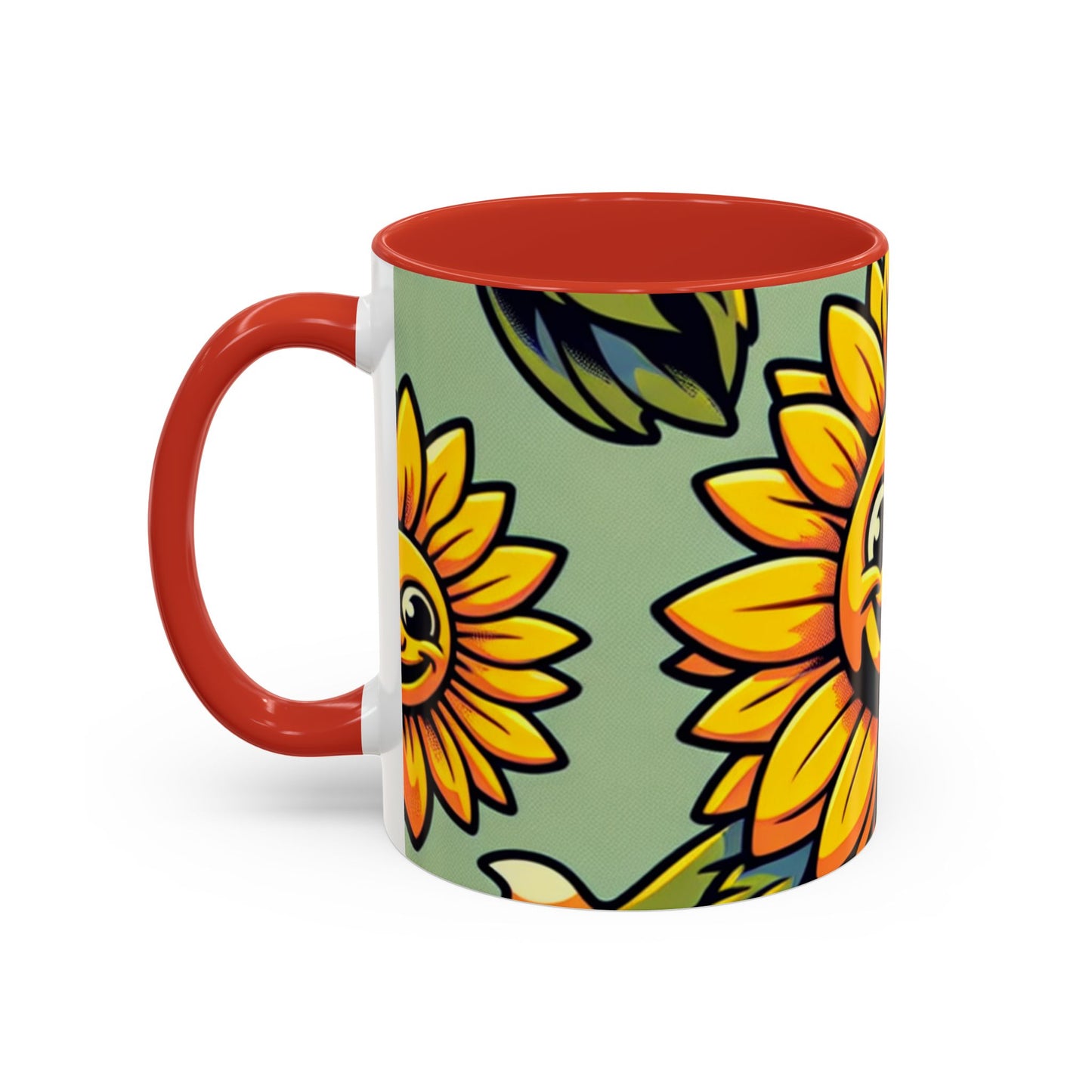 Sunny Smiles Floral Tapestry - Mugs