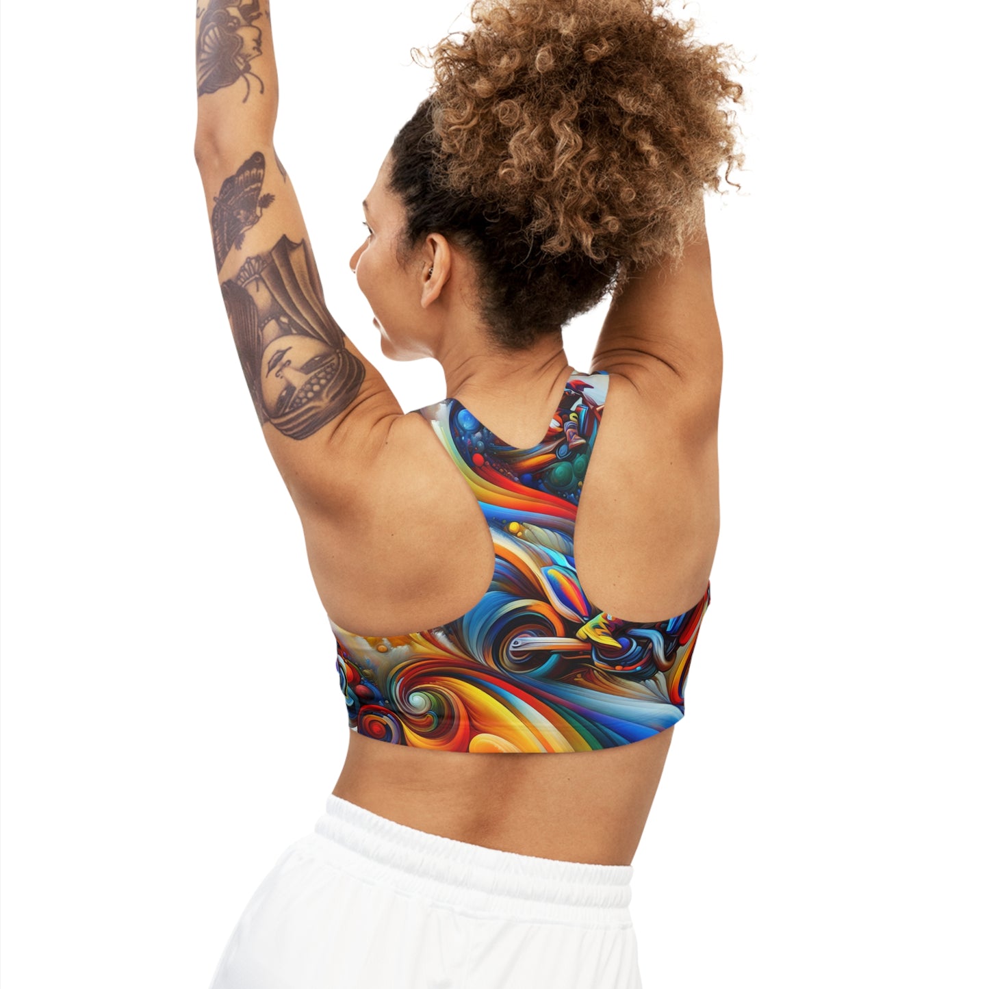 Vivid Velocity Vortex - Sports Bra