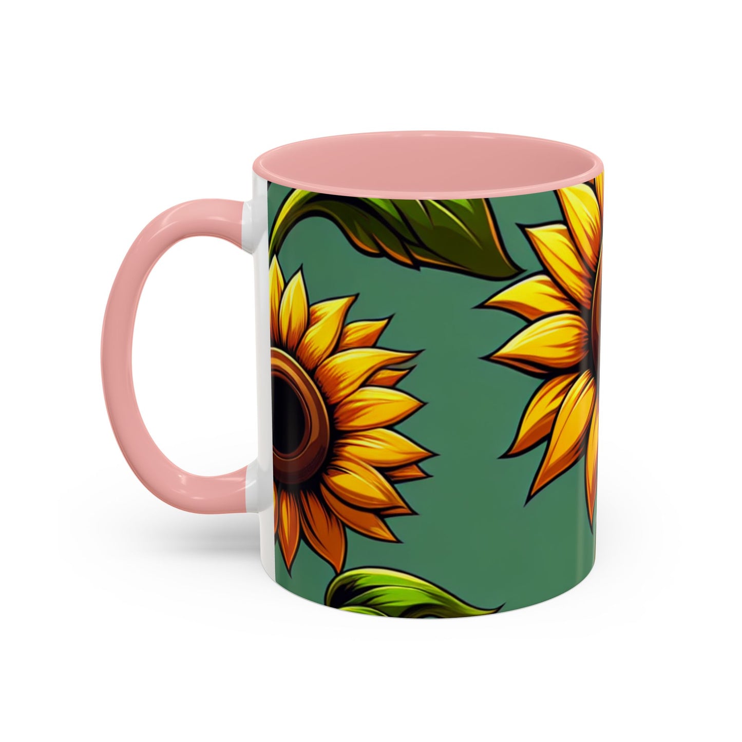 Sunshine Blooms Pattern - Mugs