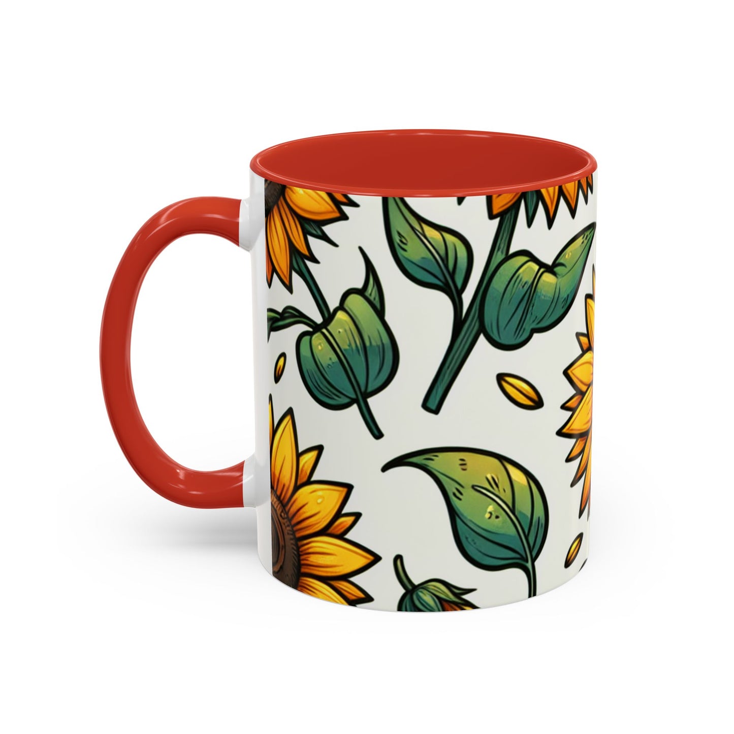 Summer Solstice Sunflower Bloom - Mugs