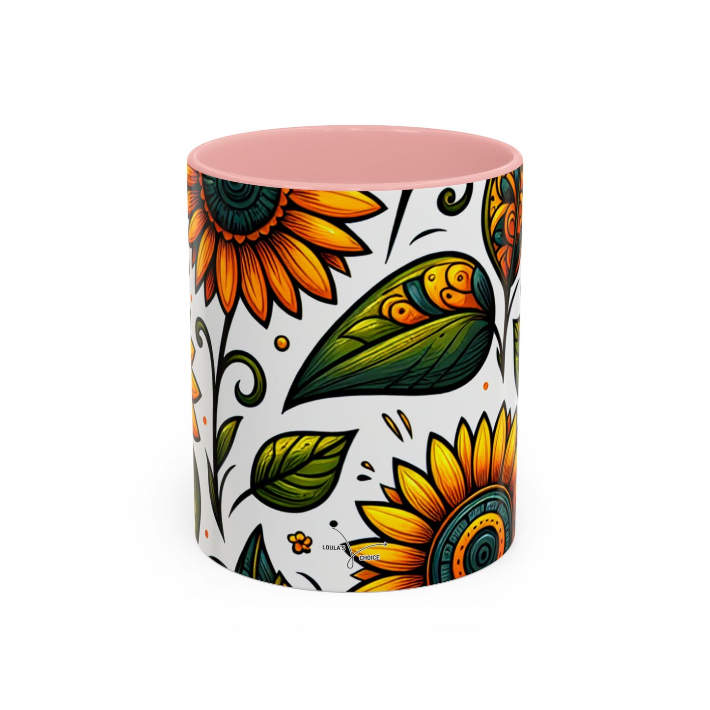 Sunlit Floral Harmony - Mugs