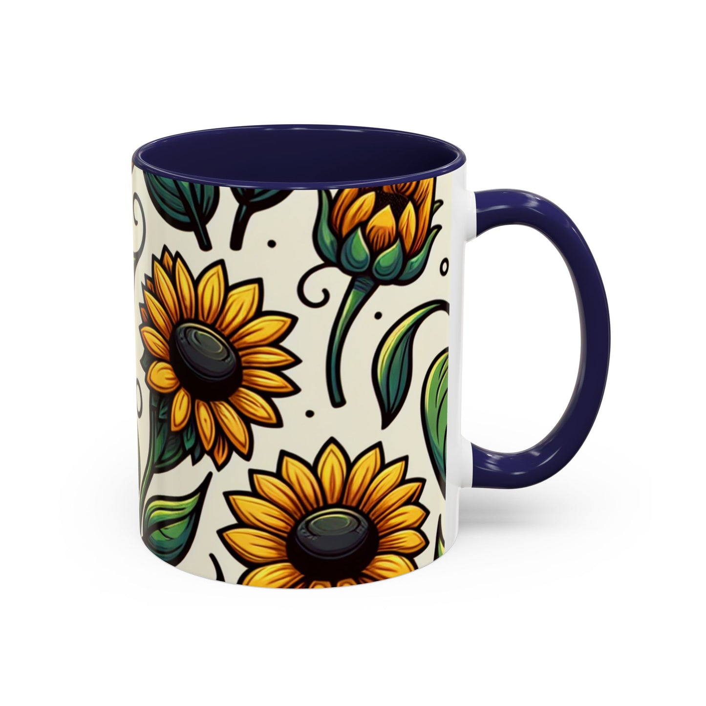 Sunshine Meadow Floral Tapestry - Mugs