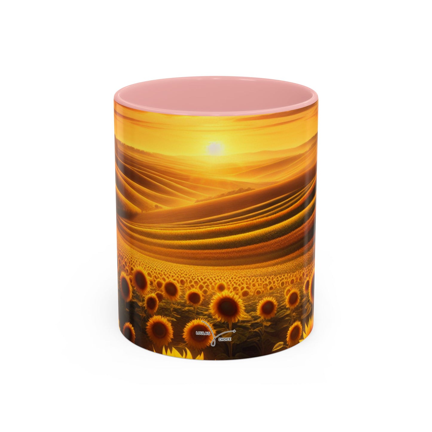 Golden Sunrise Tapestry - Mugs