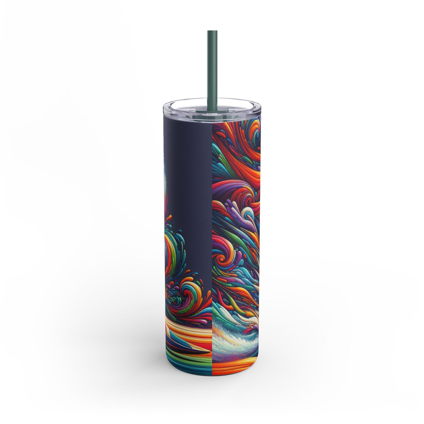 Dynamic Waves of Color - Tumblers