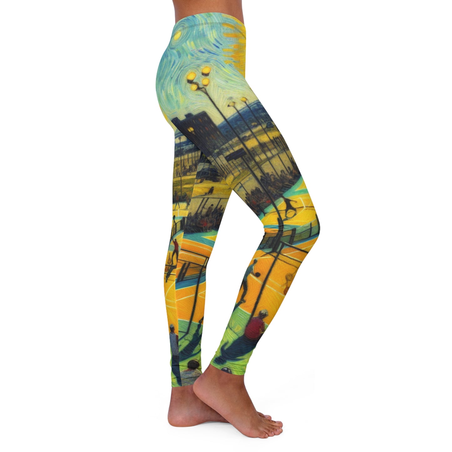 Starry Volleyball Evening - Leggings