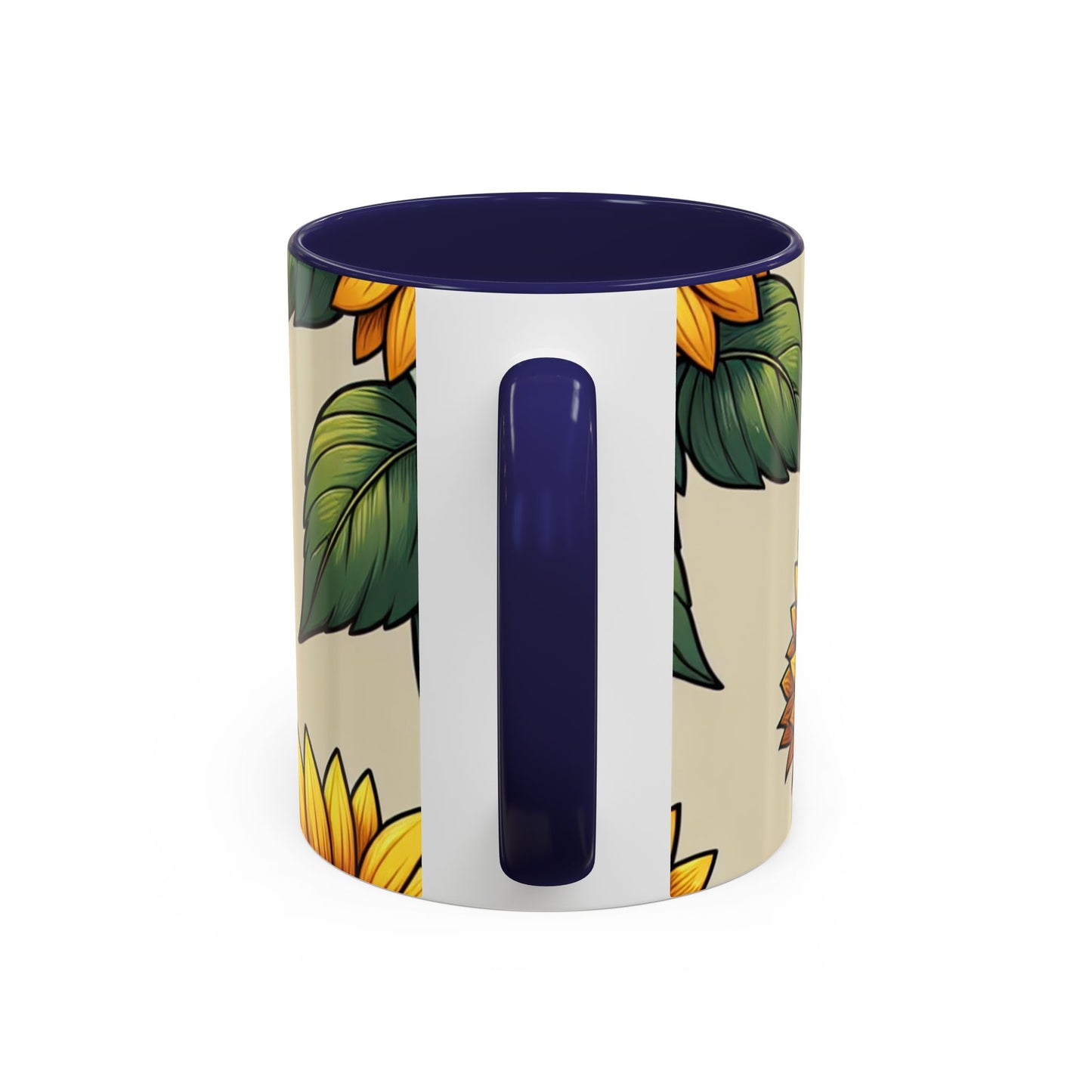 Sunlit Sunflower Serenade - Mugs