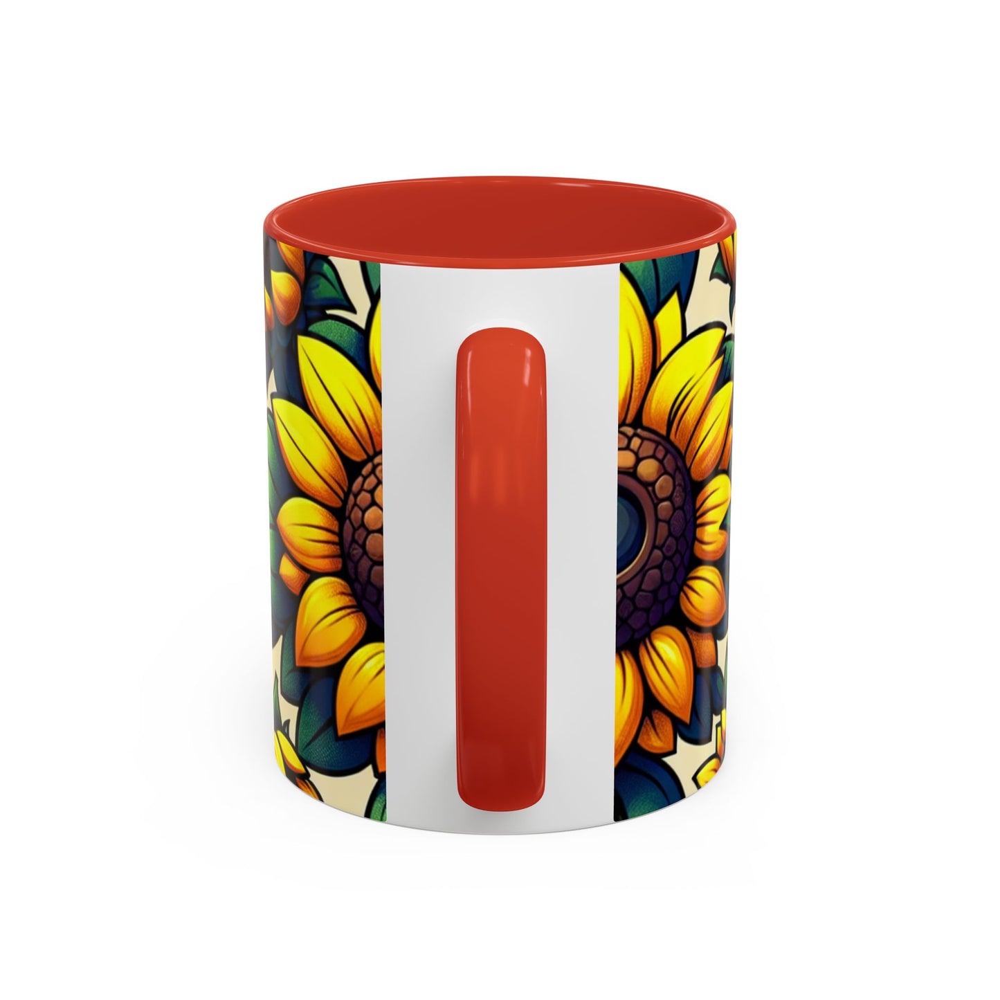 Golden Helianthus Haven - Mugs