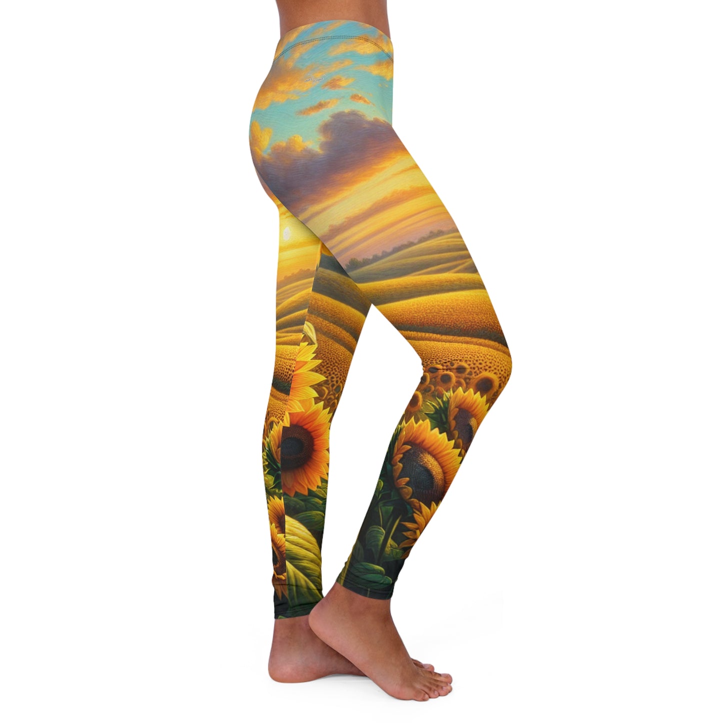 Golden Harvest Sunrise - Leggings