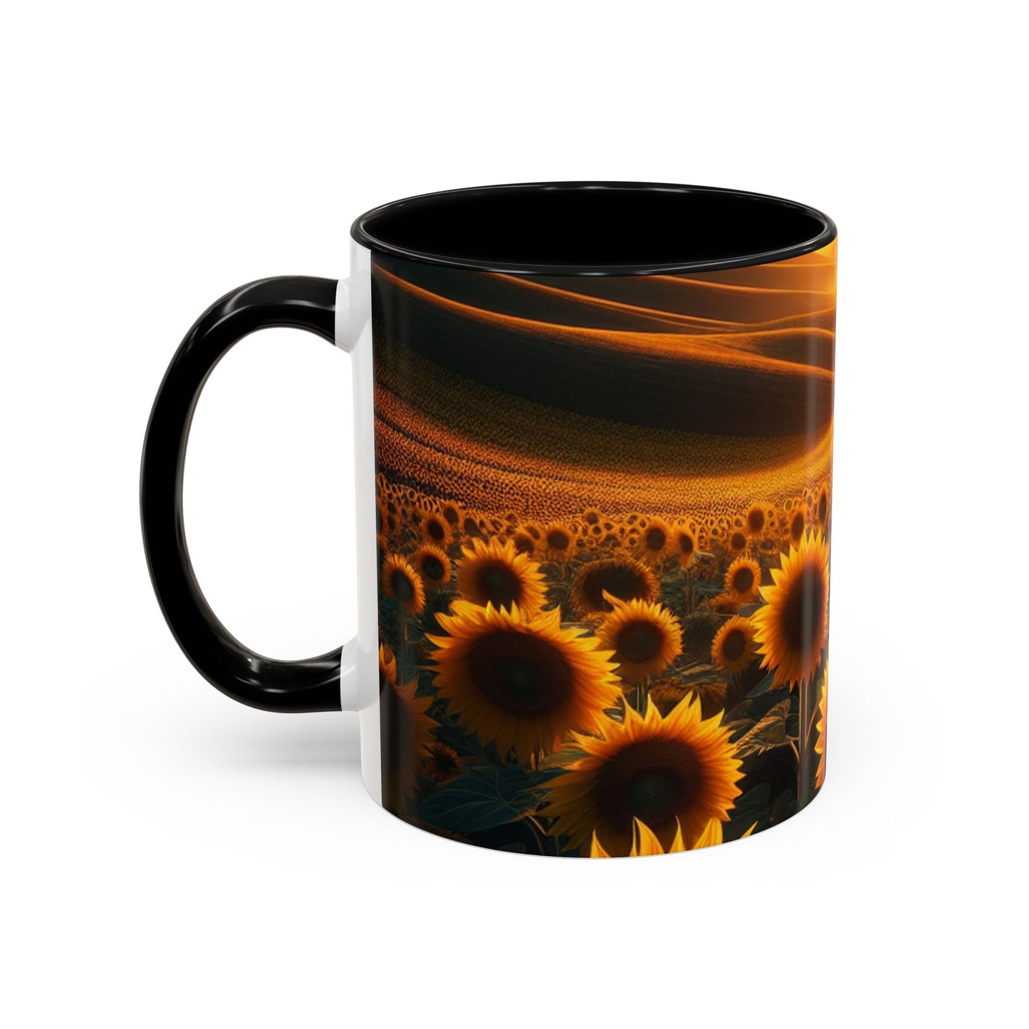 Amber Waves Sunflower Horizon - Mugs