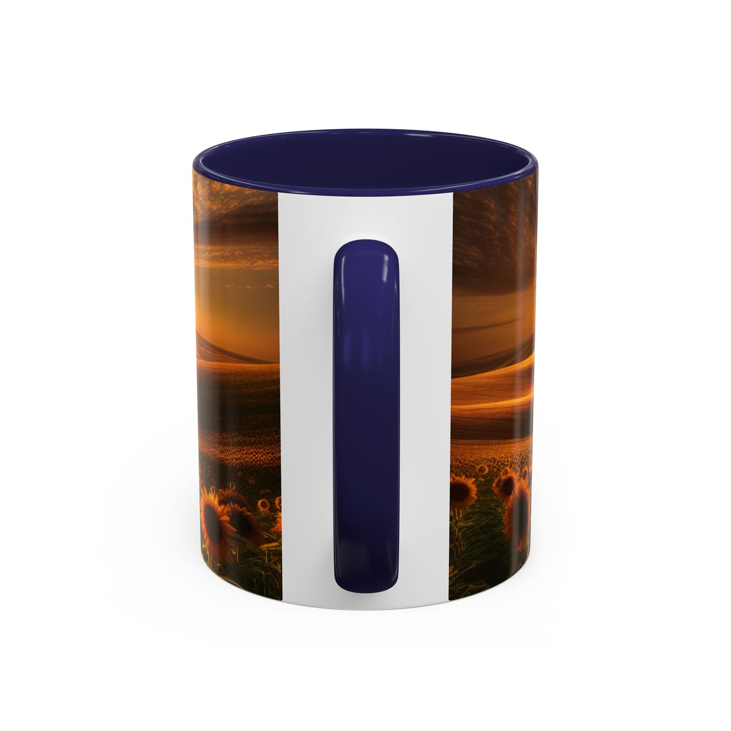 Sunset Amber Waves and Sunflower Bliss - Mugs