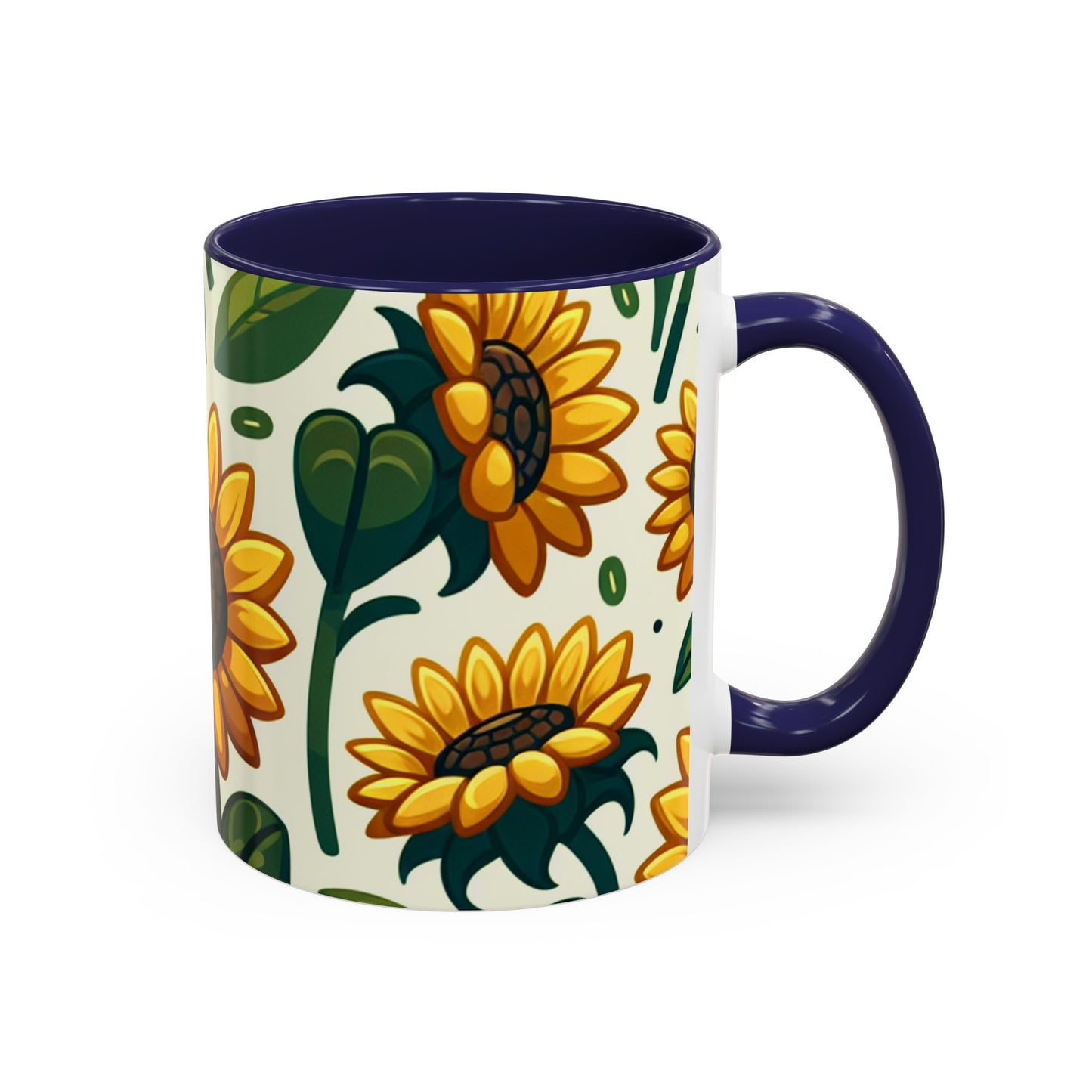Sunny Meadow Sunflower Bliss Pattern - Mugs