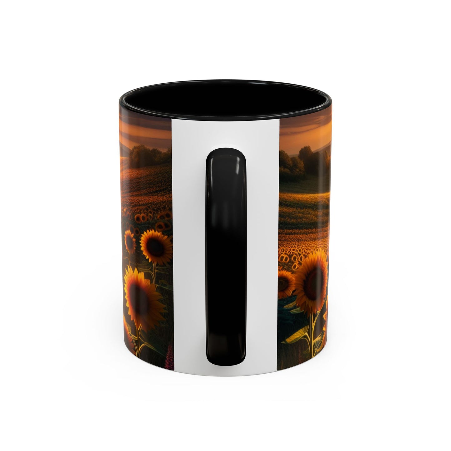 Amber Sunflower Serenade - Mugs