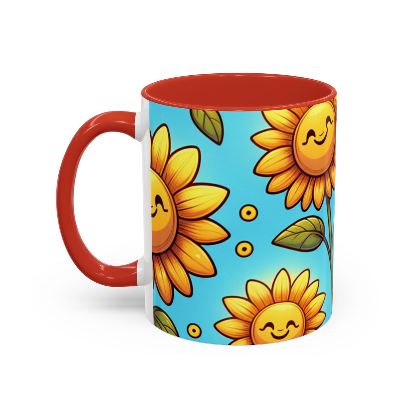 Sunny Smiles Sunflower Bliss - Mugs