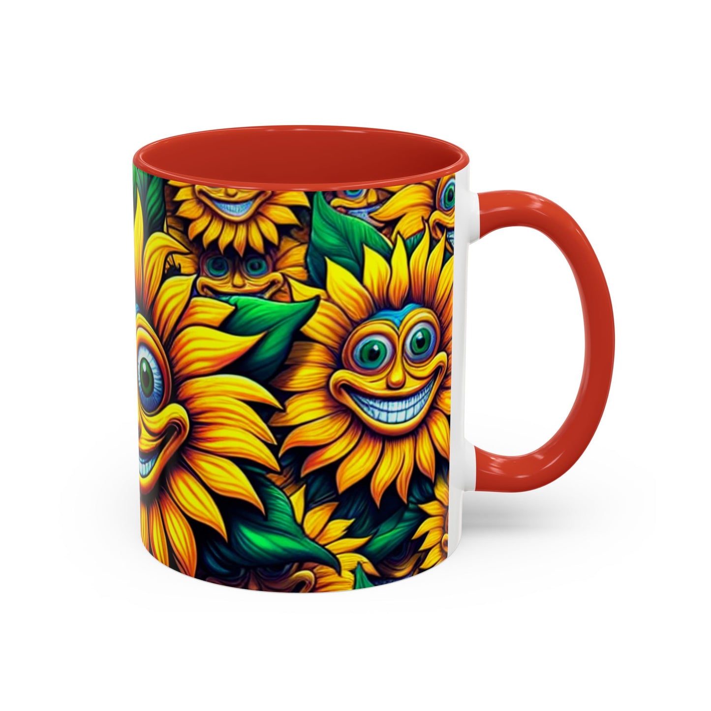 Joyful Sunflower Parade - Mugs
