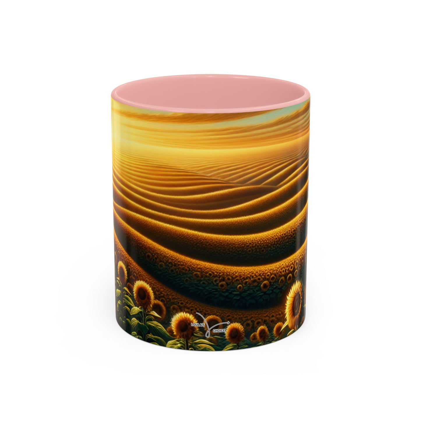 Amber Waves Sunflower Elegance - Mugs