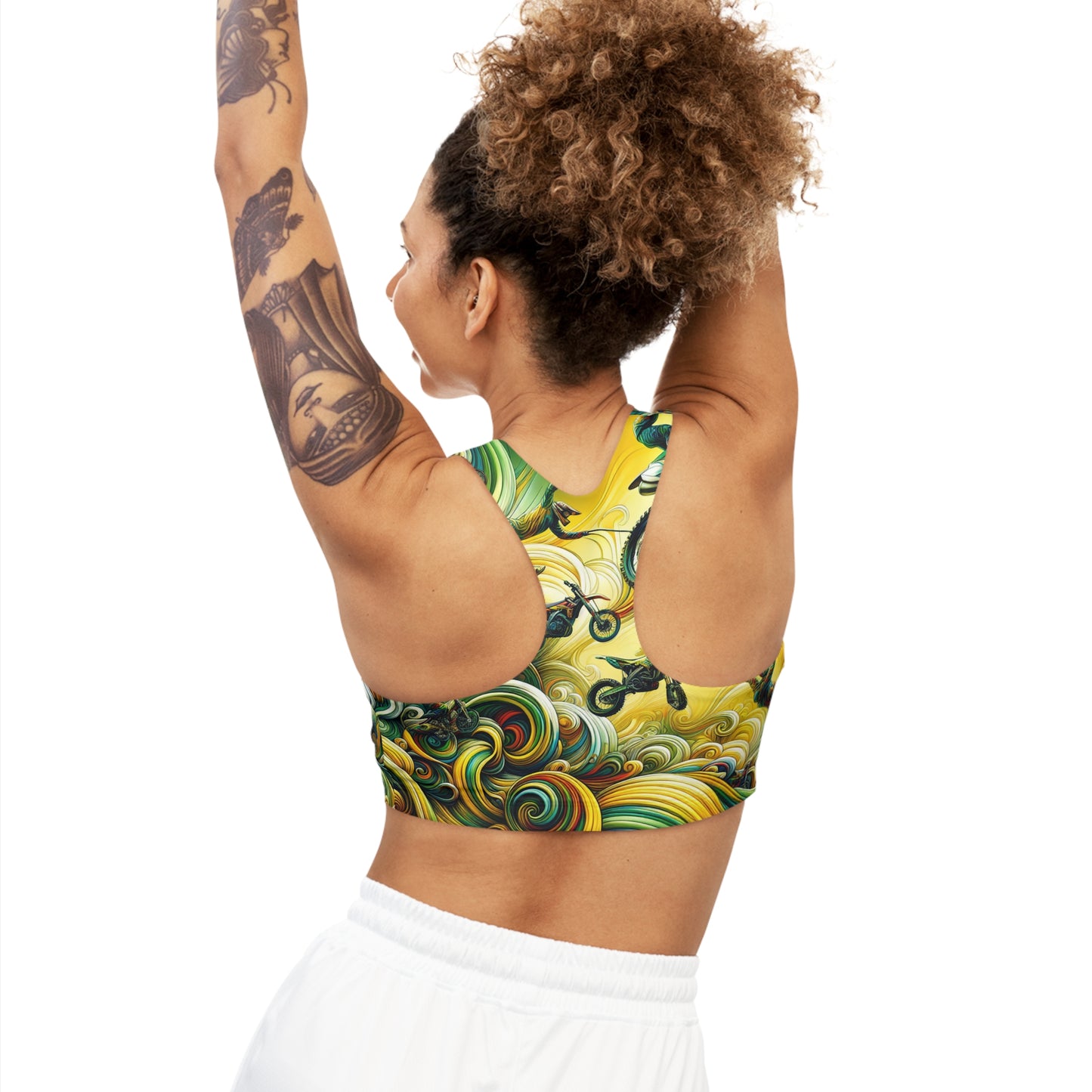 Moto Vortex Dynamics - Sports Bra