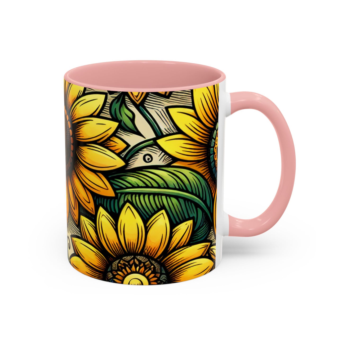 Sunshine Mandala Garden - Mugs