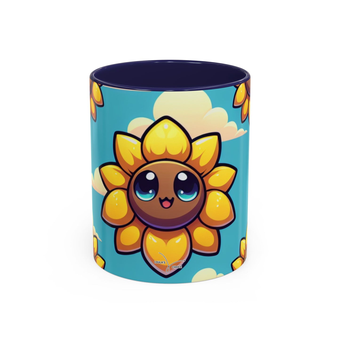Sunny Smiles Skyward Pattern - Mugs