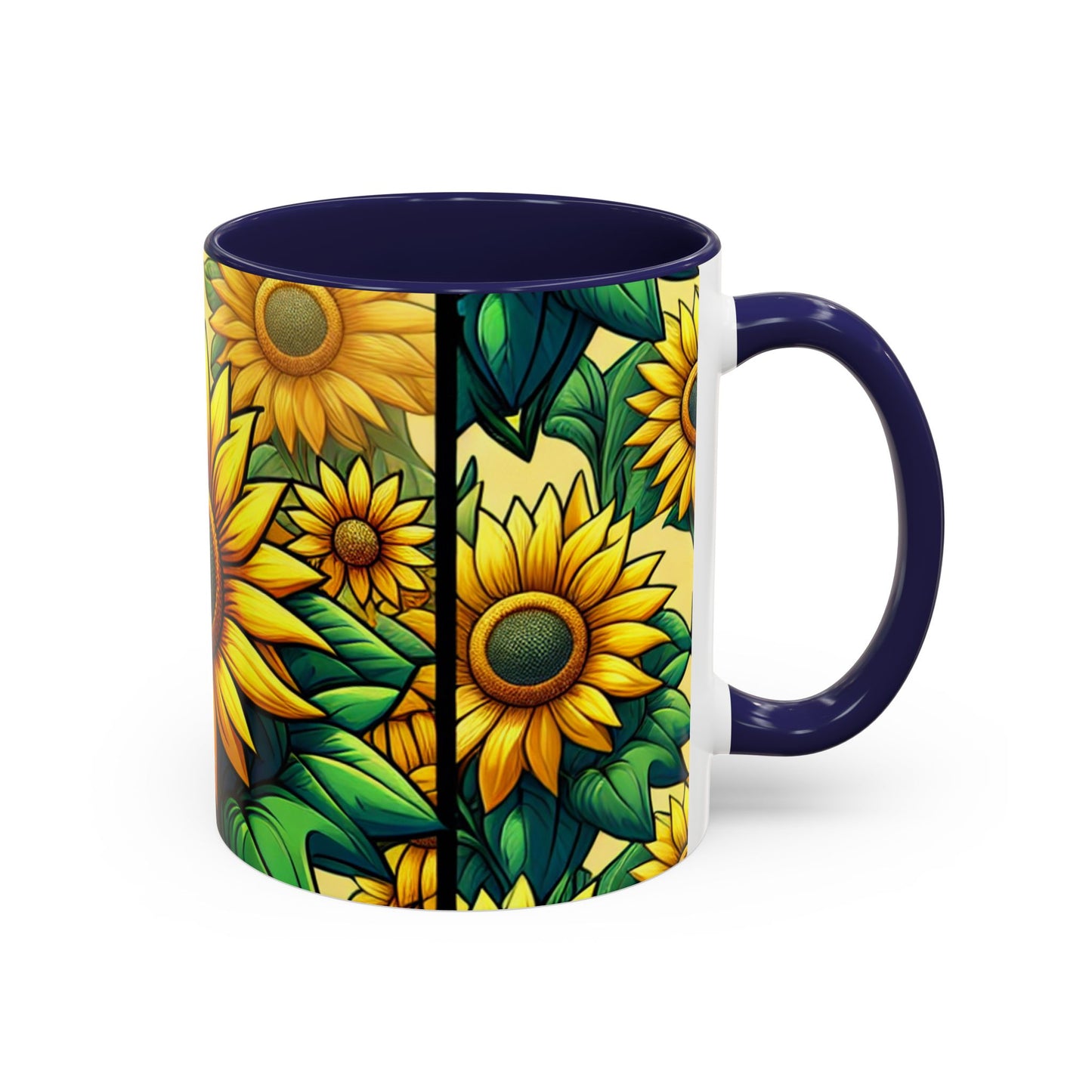 Golden Helianthus Haven - Mugs