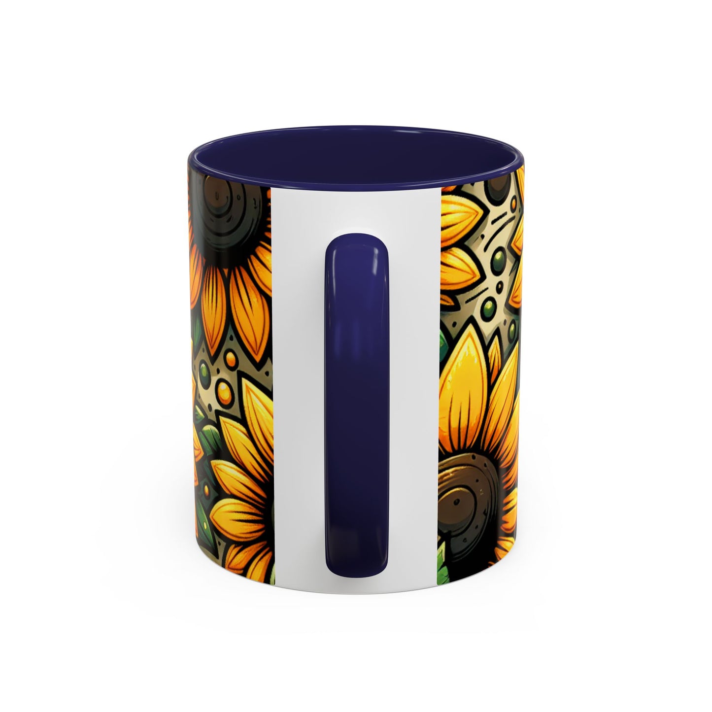 Sunflower Radiance Tapestry - Mugs