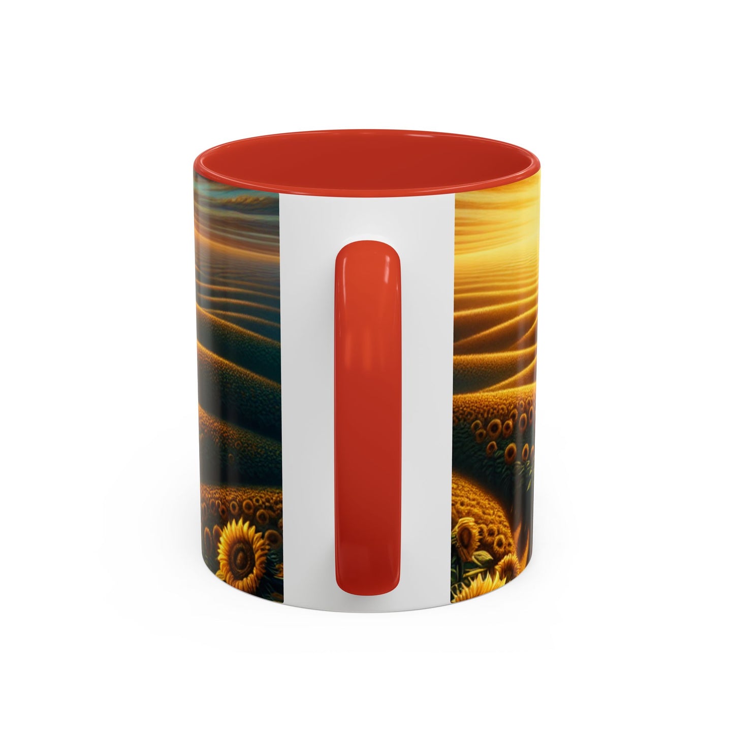 Amber Waves Sunflower Elegance - Mugs