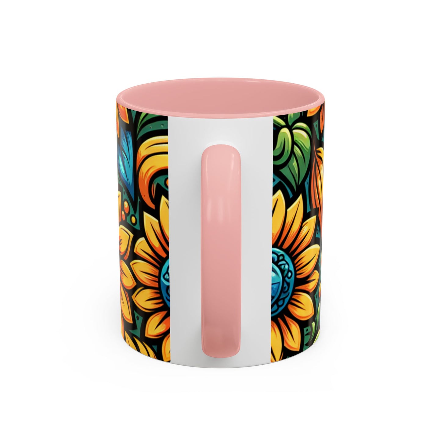 Enchanted Sunflower Mosaic - Mugs