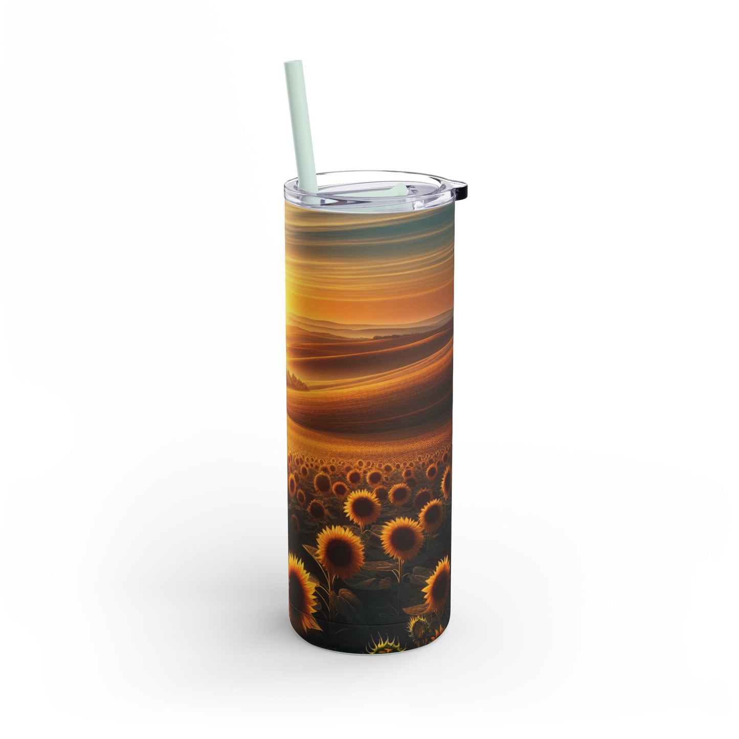 Amber Radiance Sunflower Fields - Tumblers