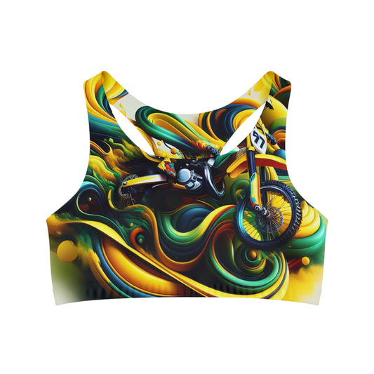 Moto Vortex Blaze - Sports Bra