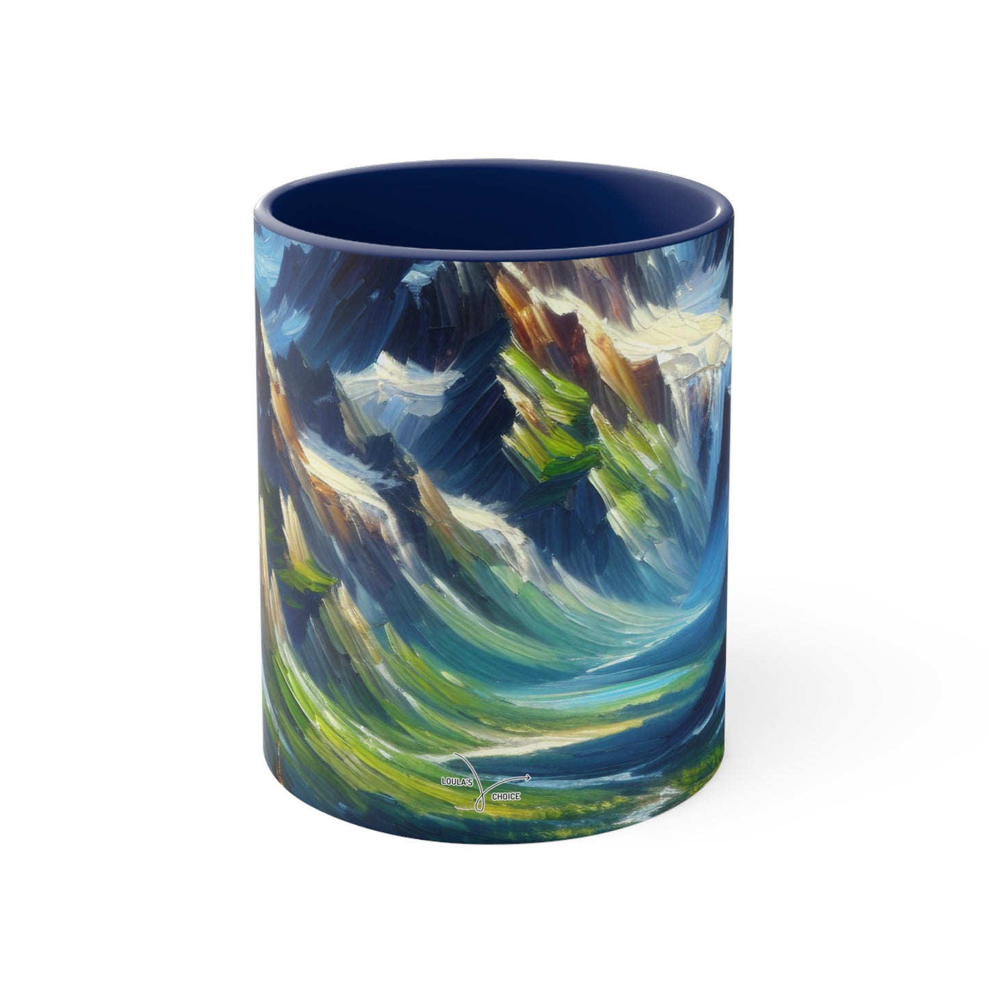 Alpine Majesty Brushwork - Mugs