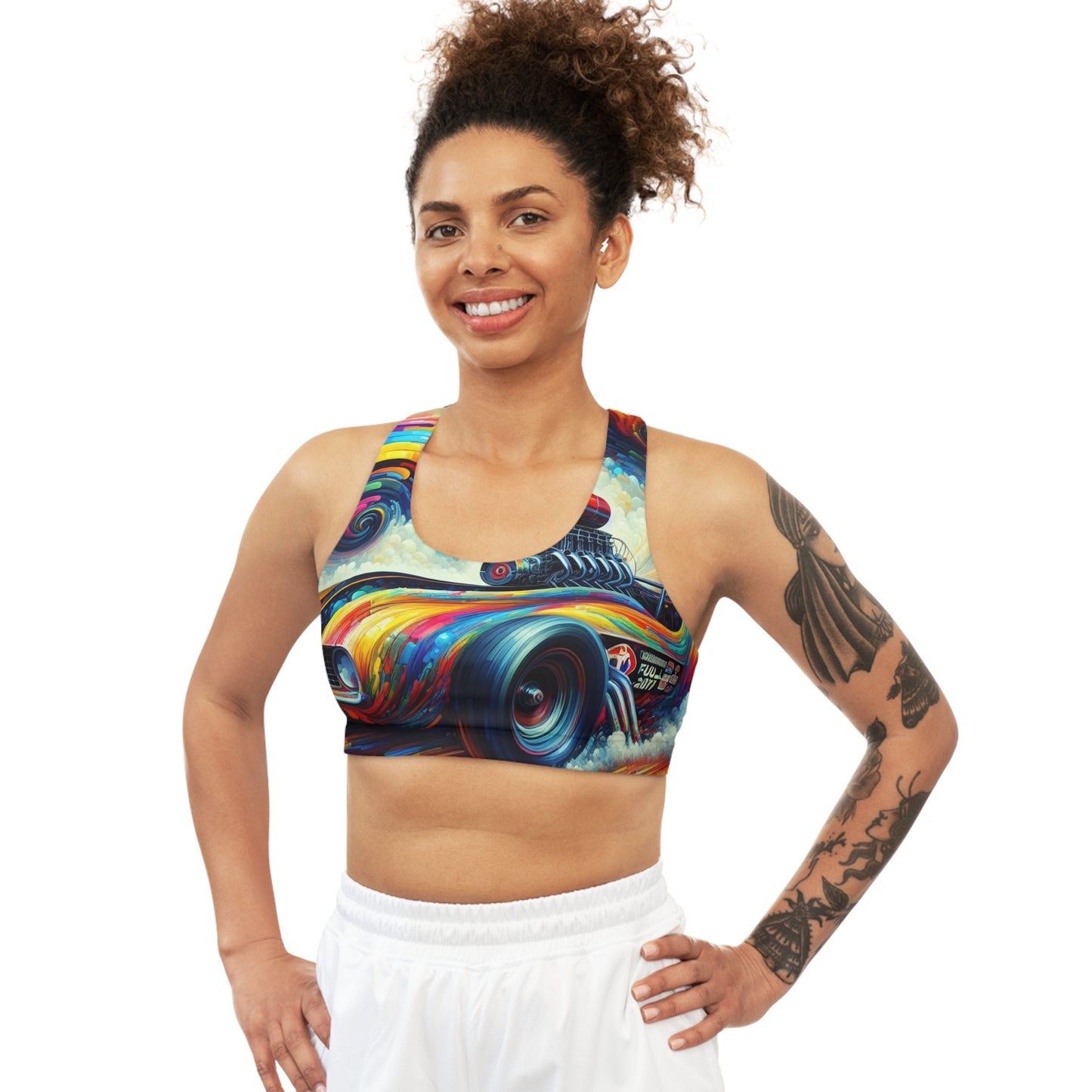 Vibrant Velocity - Sports Bra
