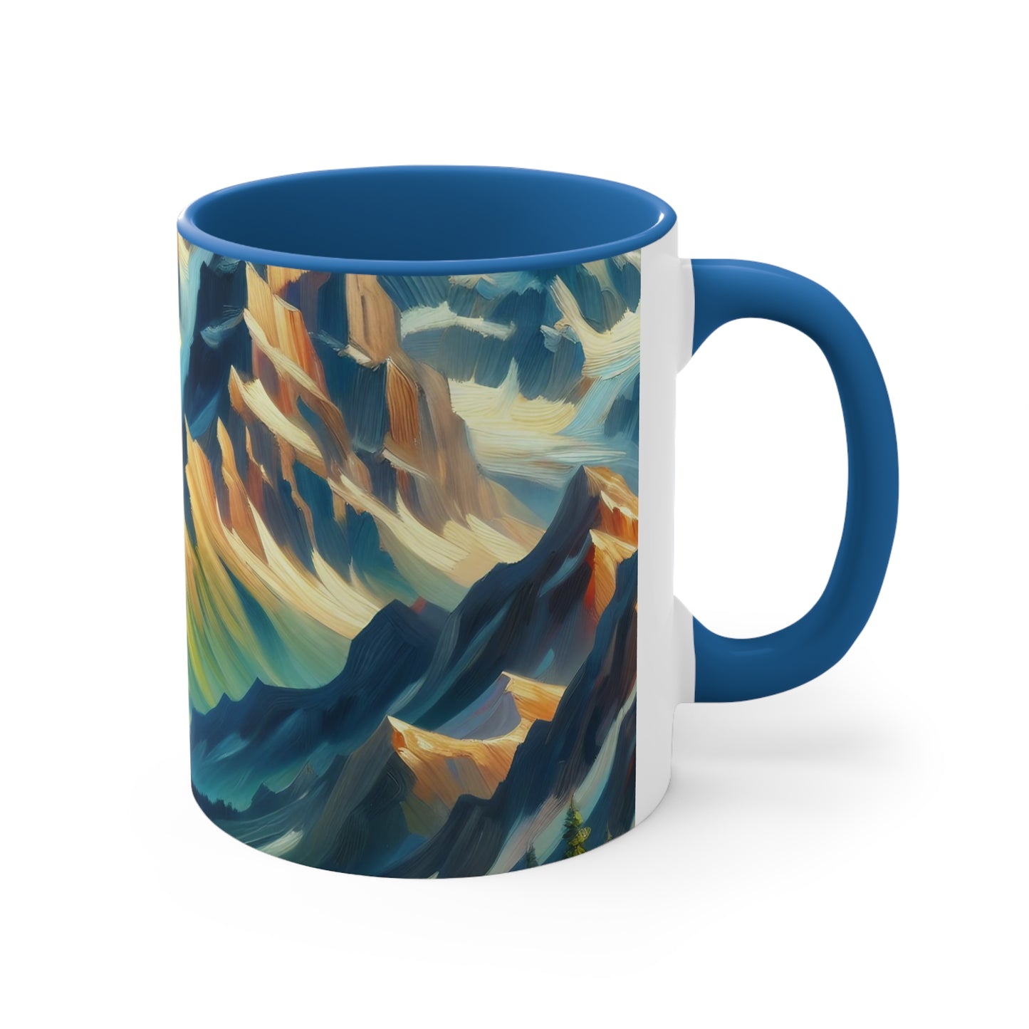 Majestic Alpine Dawn - Mugs