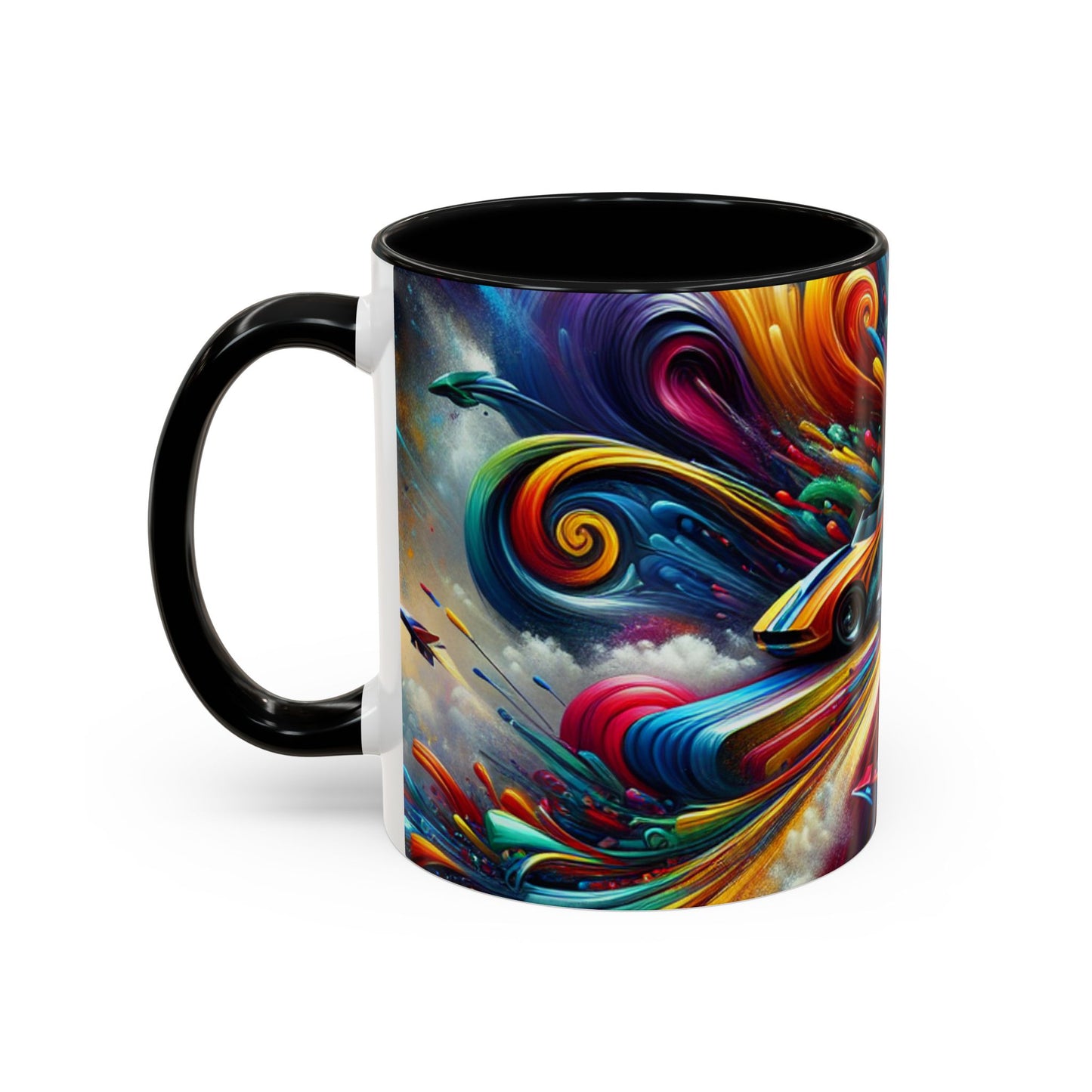 Racing Waves of Color - Mugs