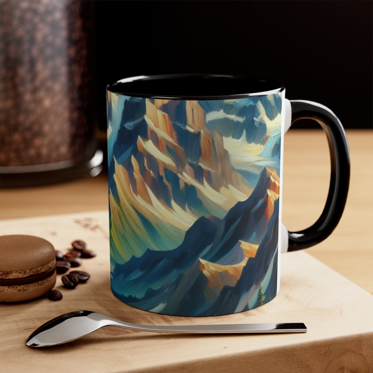 Majestic Alpine Dawn - Mugs