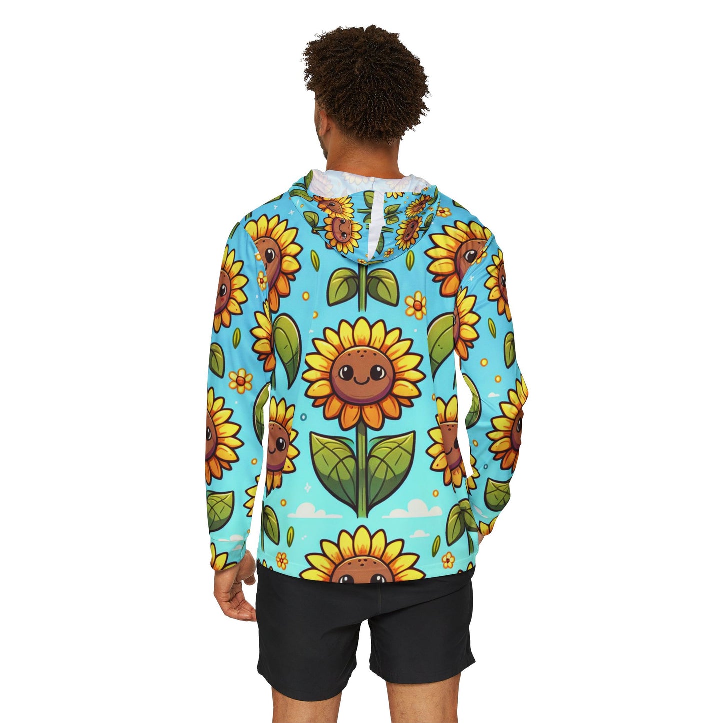 Cheerful Sunflower Smiles Pattern - Hoodie