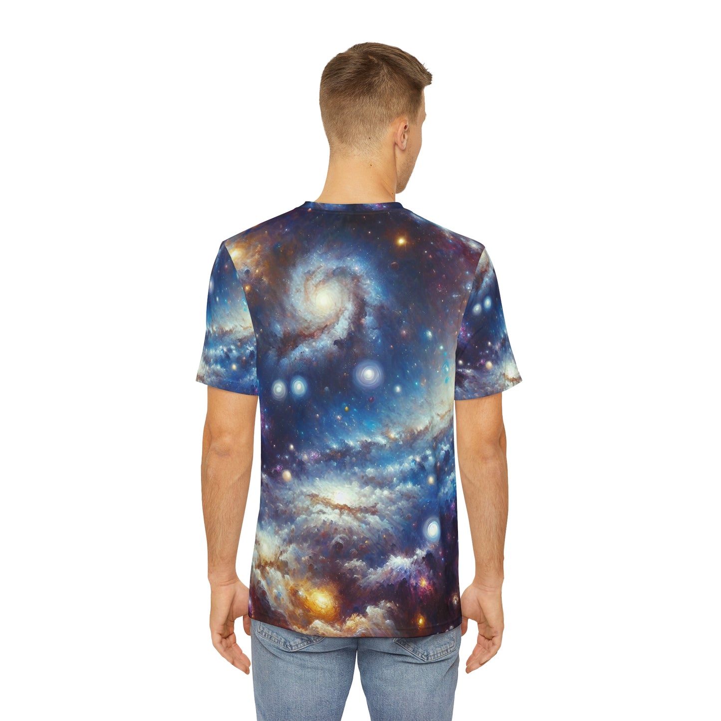 Celestial Majesty Galaxy Canvas Print - Tee
