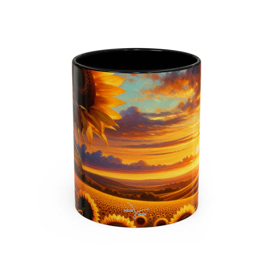 Sunset Amber Fields - Mugs