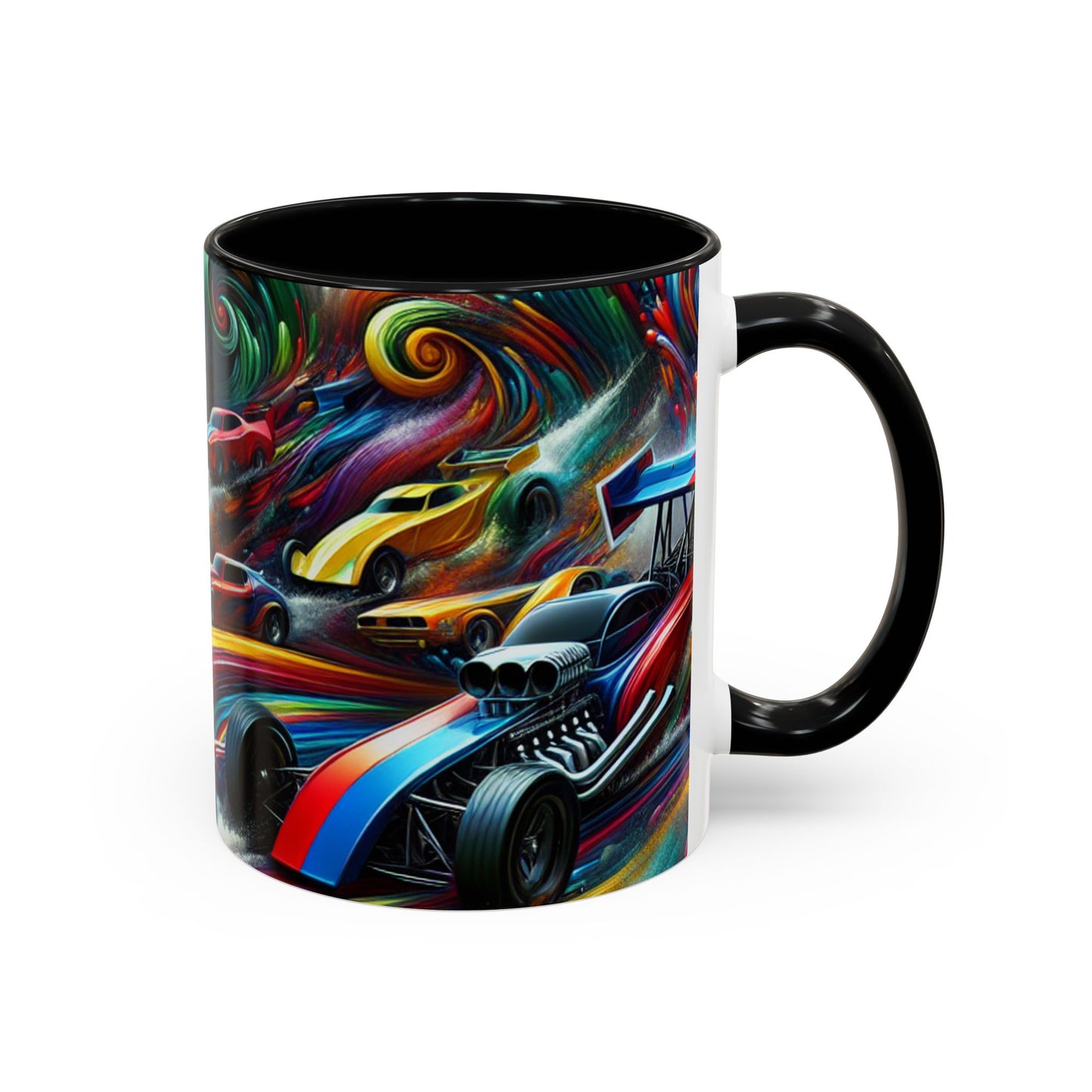 Racing Waves of Color - Mugs
